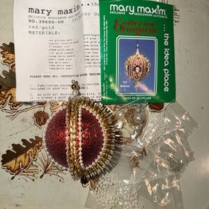 Vintage Mary Maxim Collector Ornament Kit